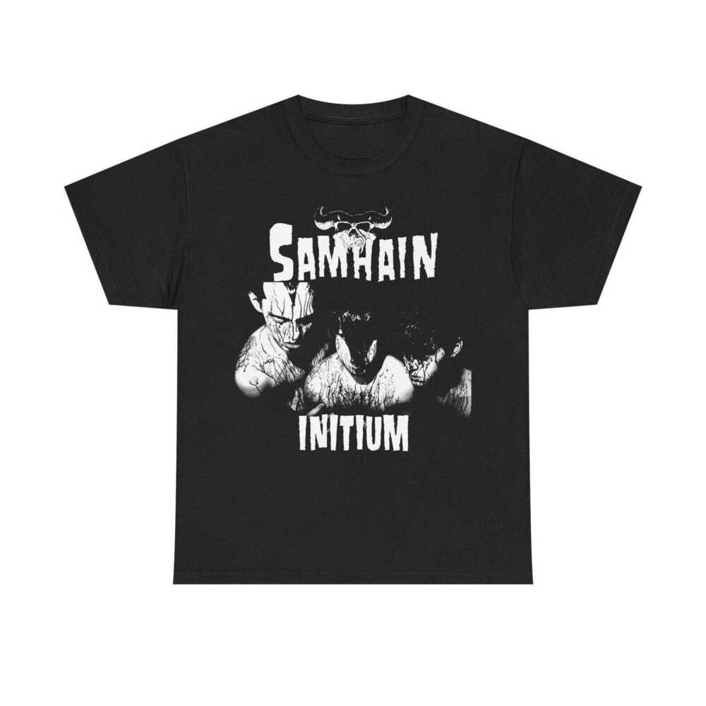 Samhain Initium Glenn Danzig Horror Punk Death Rock Band T-Shirt